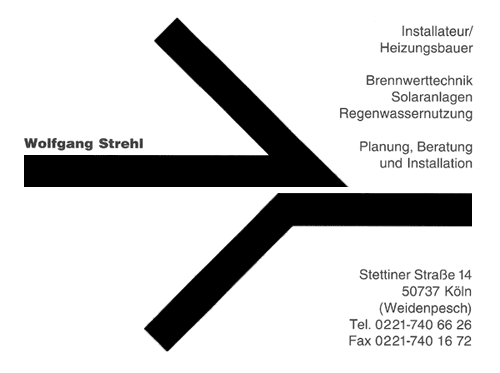 Wolfgang Strehl - Installateur / Heizungsbauer